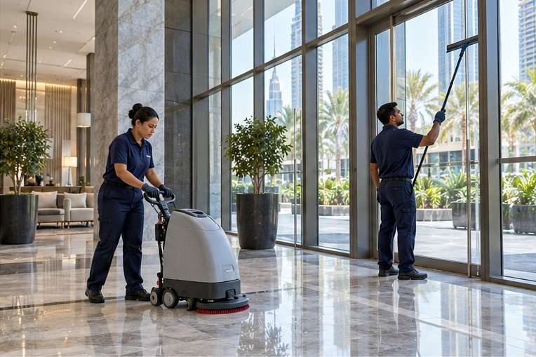 Building cleaning