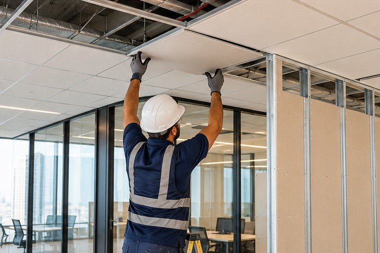 Ceilings and partitions