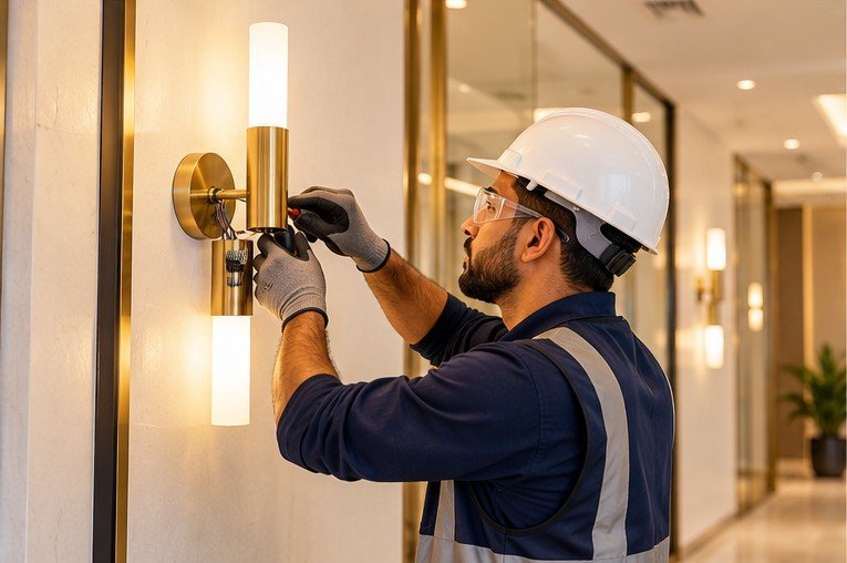 Electrical works