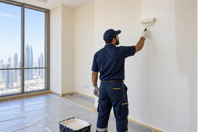 Painting works