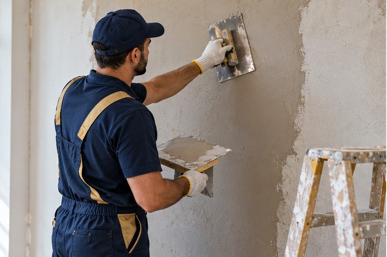Plaster works